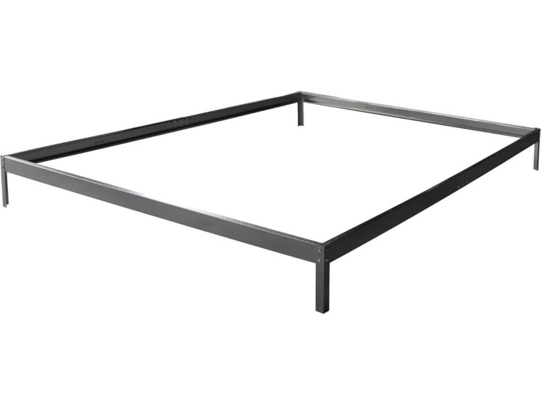 Onderstel basis voor tuinkas broeikas polycarbonaat "Hortensia" 4,8m² kleur Zink