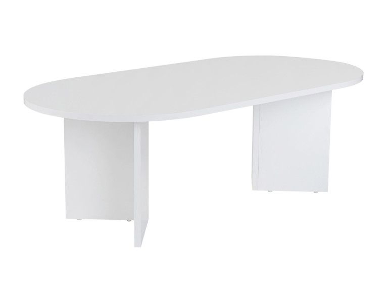 Houten salontafel "Sand" - 60 x 119 x 40 cm - Wit