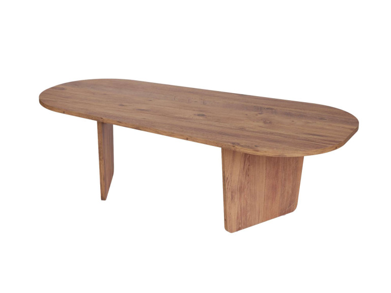 Houten salontafel "Ovalis" - 130 x 65 x 40 cm - Atlantic Pine