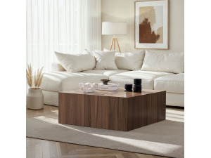 MDF salontafel "Prizma" - 90 x 90 x 35 cm - Notelaar 2