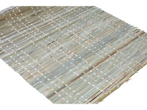 Bamboerol 210 x 210 cm met katoenen koord "Haya" 2