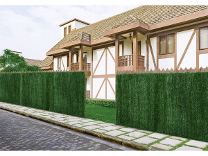 Kunsthaag set 4 stuks schutting buiten - 150 x 300 cm 2