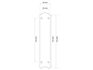 Hoekbeschermer houten zwembad - Set 8 stuks 2