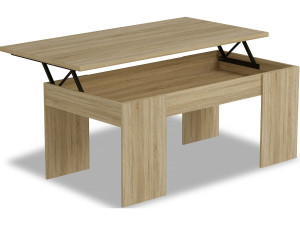 Salontafel "Diana" - 102 x 50 x 43 cm - Eiken