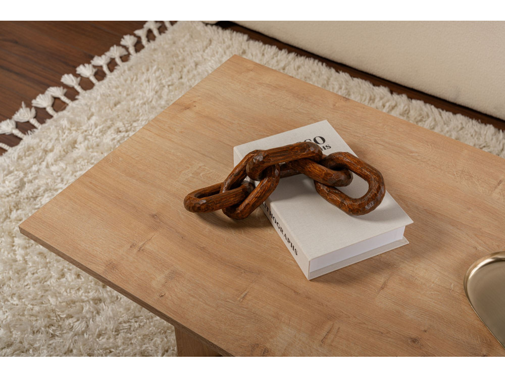 Houten salontafel "Sabin" - 60 x 119 x 40 cm - Saffier Eiken