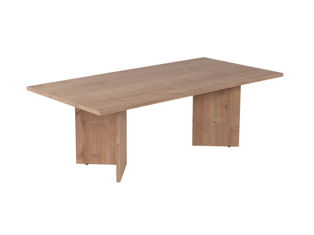 Houten salontafel "Sabin" - 60 x 119 x 40 cm - Saffier Eiken