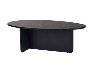 Houten salontafel "Orba" - 120 x 65 x 40 cm - Zwart hout