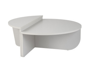 Houten salontafel "Orion" 90 x 60 x 30 cm - Grijs