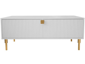 Salontafel "Dorset" - Rechthoekig - Wit