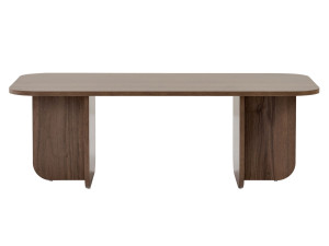 Houten salontafel "Akira" 120 x 60 x 41 cm - Notelaar