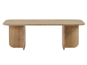 Houten salontafel "Akira" 120 x 60 x 41 cm - Saffier eik
