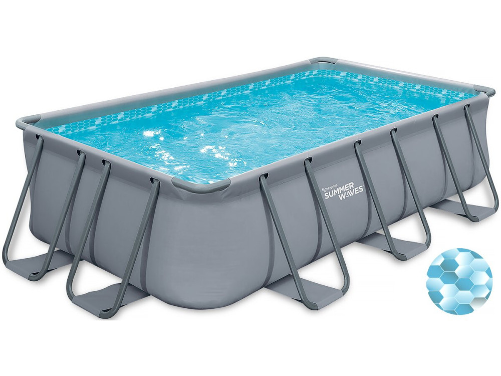 Zwembad opzetzwembad frame LUDO 3 - 549 x 274 x 132 cm - filtratie 5,29 m3/uur