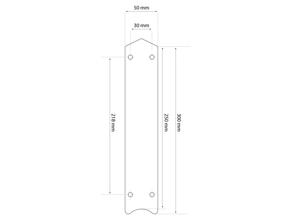 Hoekbeschermer houten zwembad - Set 8 stuks