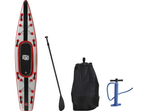 SUP board opblaasbaar "Sup wave K1" - 365 x 76 x 15 cm - Rood