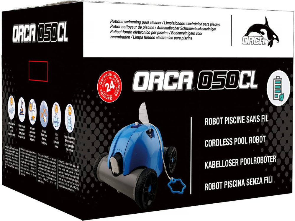 ORCA 050 CL" autonome elektrische zwembadreiniger - Draadloos