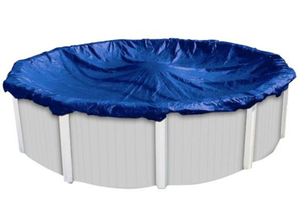 Afdekzeil zwembad rond winter - Ø 550 cm