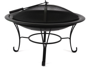 Vuurkorf vuurschaal terras "Brasero 2" - Ø 76 cm - Zwart