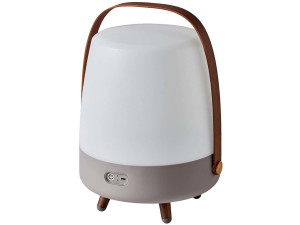 Lamp led bluetooth speaker draadloos oplaadbaar "Lite-up Play" - Aarde