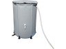 Regenton waterreservoir soepel pvc 250 liter - Grijs
