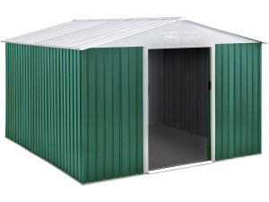 Tuinhuisje metaal "Rosas" - 7,06 m² - Groen