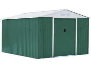 Tuinhuisje metaal "Rosas" - 10,85 m² - Groen