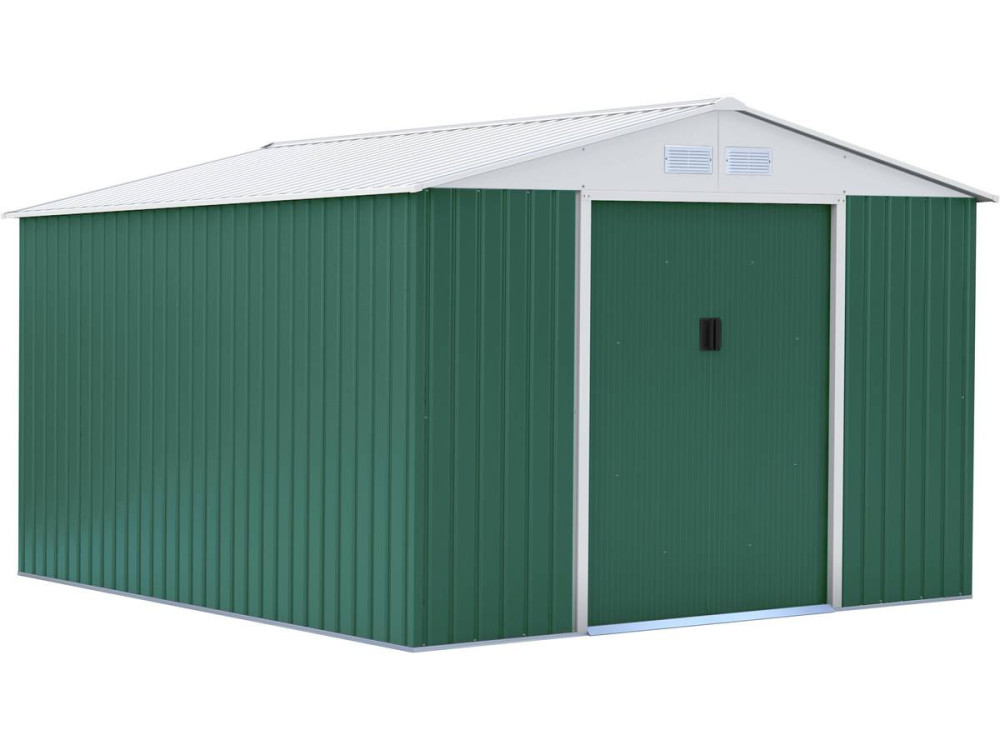 Tuinhuisje metaal "Rosas" - 10,85 m² - Groen