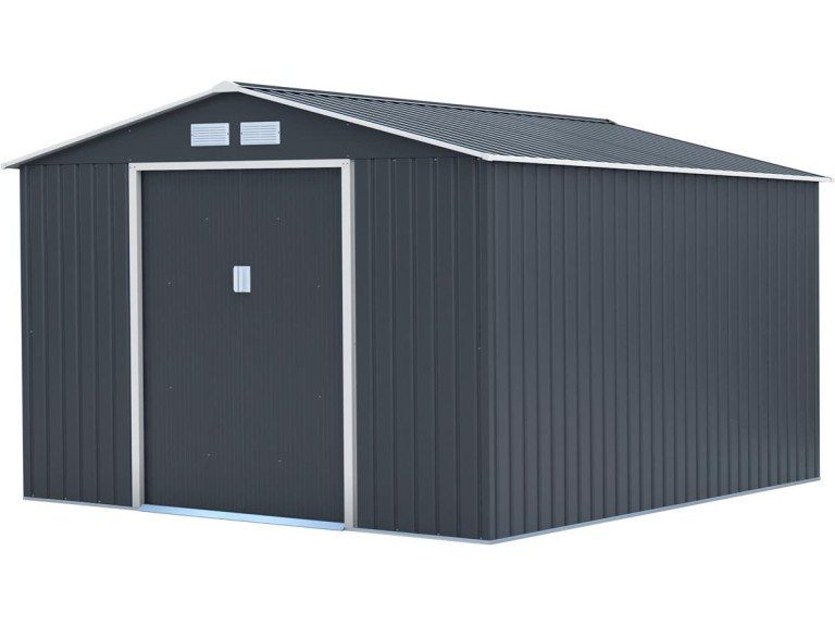 Tuinhuisje metaal "Vegas" - 8,83 m² - Grijs