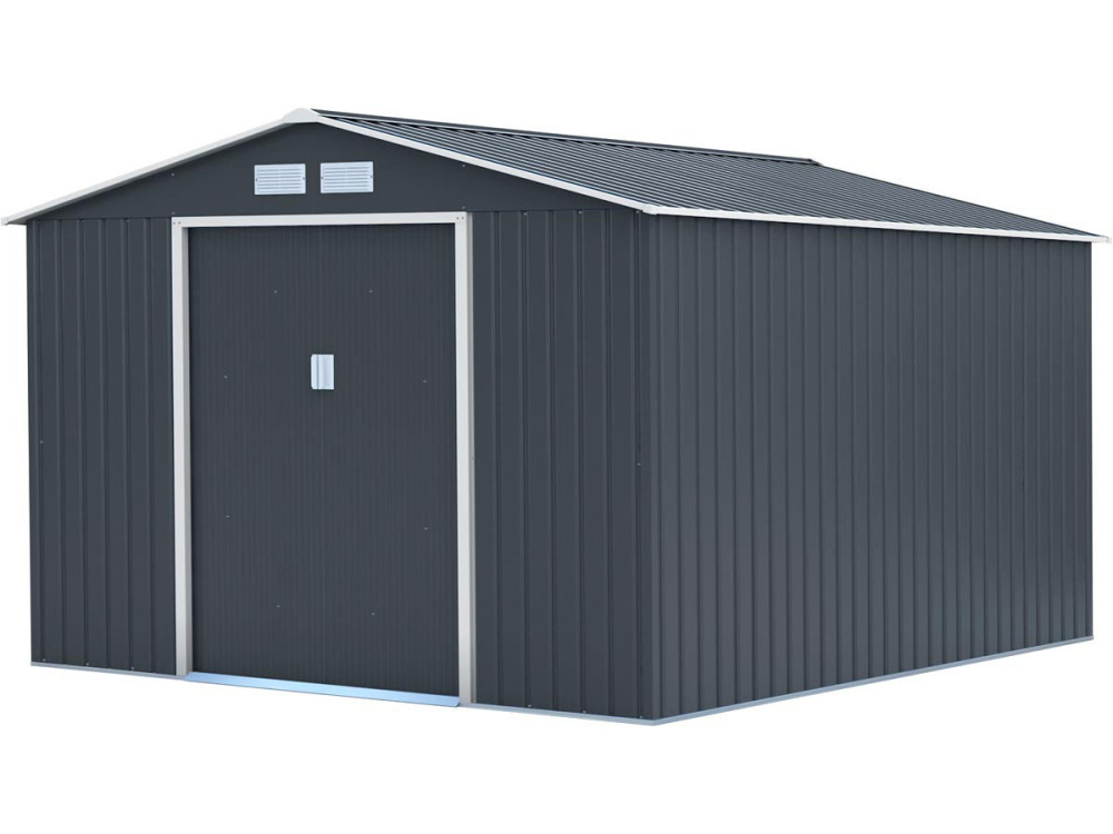 Tuinhuisje metaal "Vegas" - 8,83 m² - Grijs