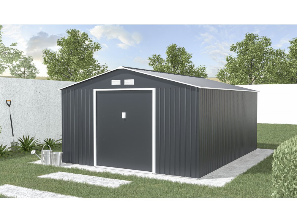 Tuinhuisje metaal "Vegas"- 15 m² - Grijs
