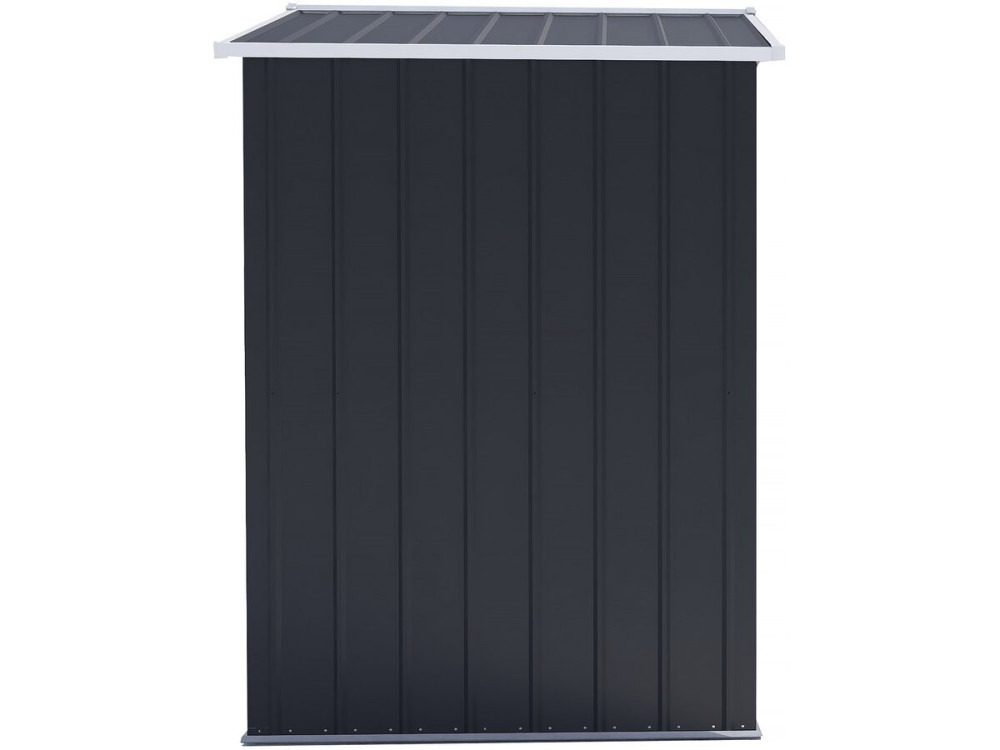 Metalen tuinhuis "Boston" met schuifdeur - 2,17 m² - Grijs