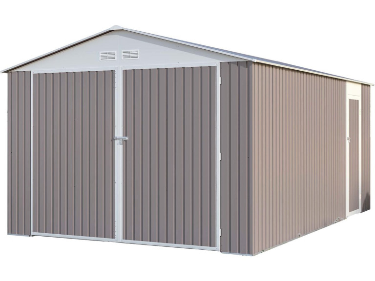 Garage metaal met openslaande deuren schuur "Nevada" - 15,36 m²