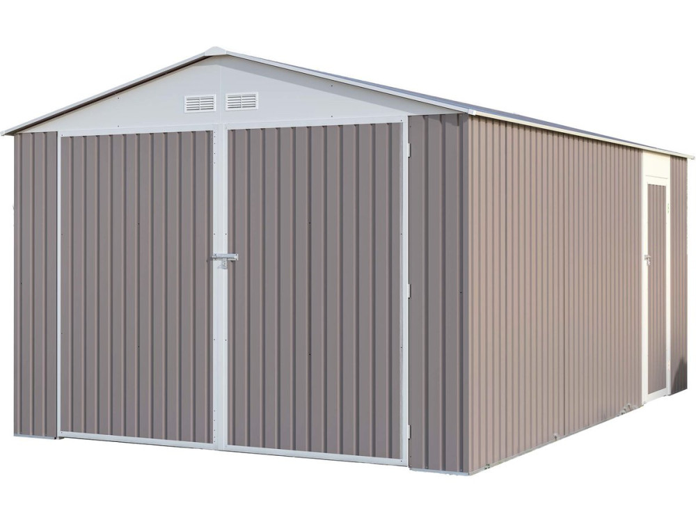 Garage metaal met openslaande deuren schuur "Nevada" - 15,36 m²