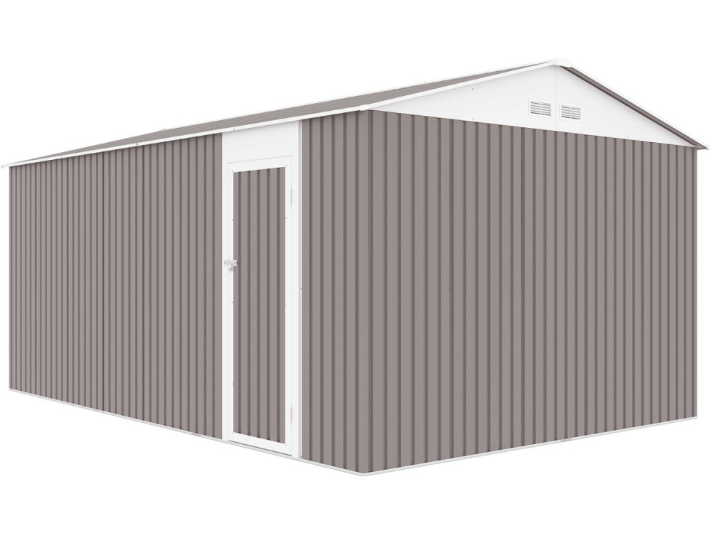 Garage metaal met openslaande deuren schuur "Nevada" - 15,36 m²