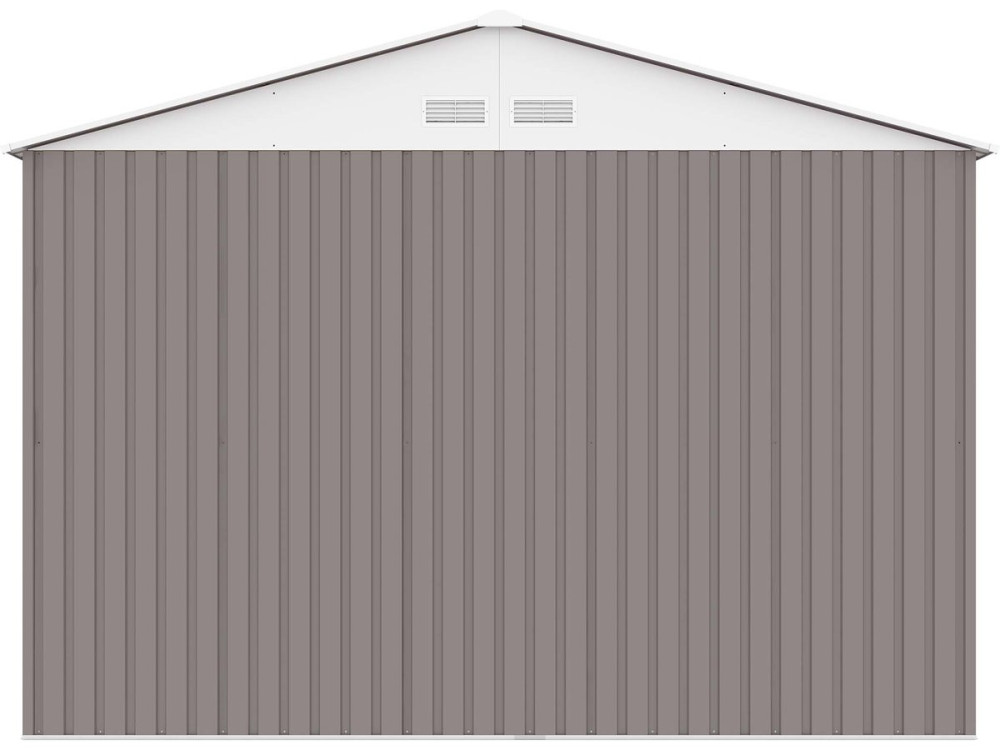 Garage metaal met openslaande deuren schuur "Nevada" - 15,36 m²