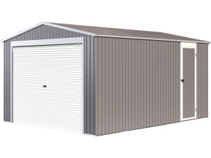 Metalen garage "Nevada" met roldeur - 15,61m²