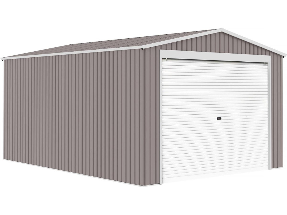 Metalen garage "Nevada" met roldeur - 15,61m²