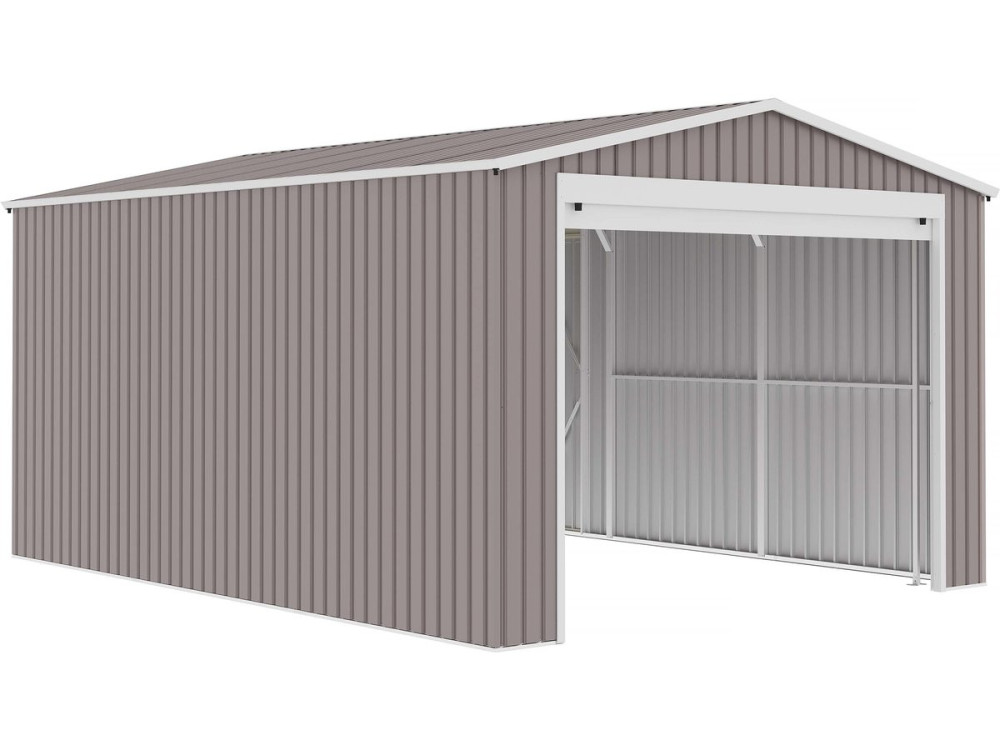 Metalen garage "Nevada" met roldeur - 15,61m²