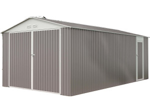 Garage metaal met openslaande deuren schuur "Nevada" - 18,56 m²