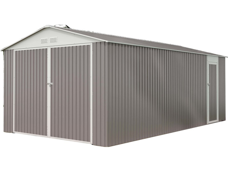 Garage metaal met openslaande deuren schuur "Nevada" - 18,56 m²