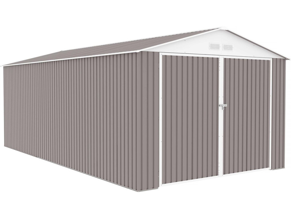 Garage metaal met openslaande deuren schuur "Nevada" - 18,56 m²