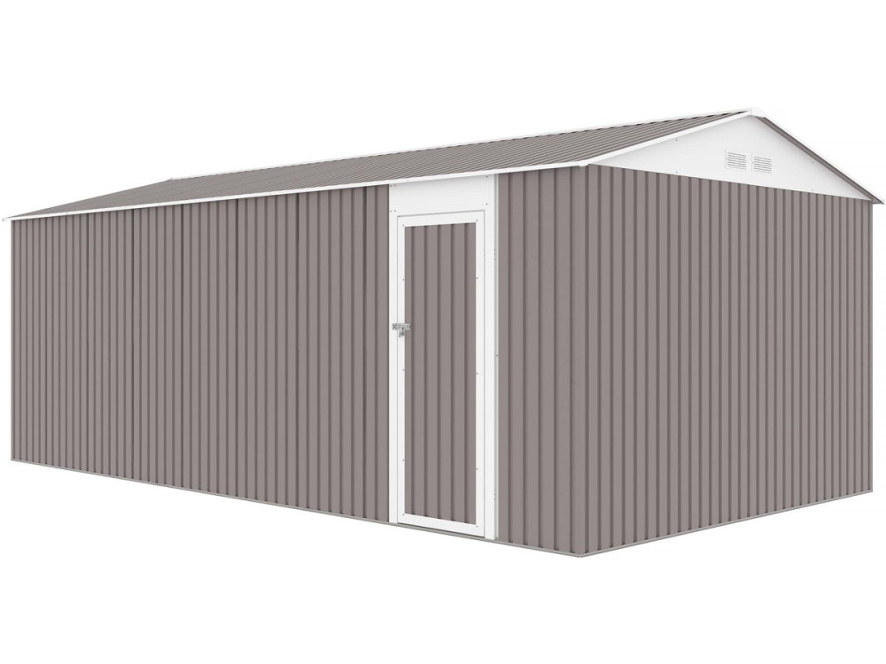 Garage metaal met openslaande deuren schuur "Nevada" - 18,56 m²