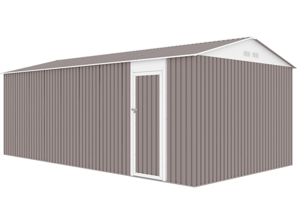 Garage metaal met openslaande deuren schuur "Nevada" - 18,56 m²