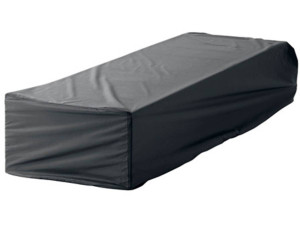 Beschermhoes tuinmeubelen ligbed ligstoel - 194 x 71 x 35 cm - Zwart