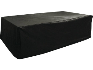 Beschermhoes tuinmeubelen tuinset eettafel outdoor - 300 x 212 x 101 cm - Zwart