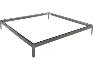 Onderstel basis voor tuinkas broeikas polycarbonaat "Hortensia" - 3,65 m² - 192 x 190 x 8 cm