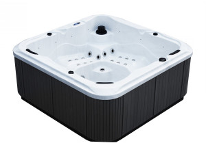 Spa led " Ornella " - 5 plaatsen - 2.15 x 2.15 x 0.88 m