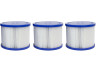 Filter cartridge set 3 stuks voor opblaasbare jacuzzi spa
