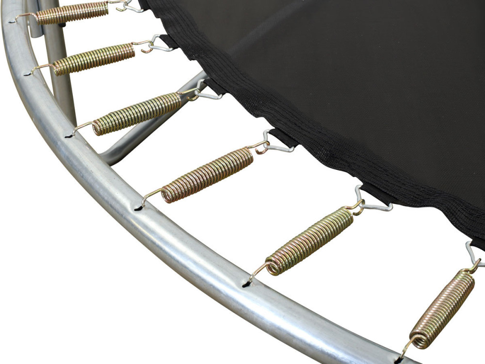 Trampoline buiten outdoor "Yoopi" - Ø 305 cm - Met net + ladder + beschermhoes + verankeringsset