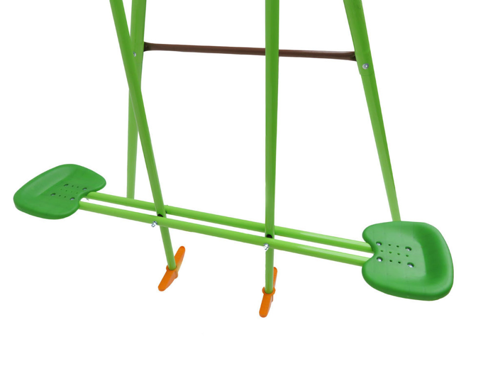Tuinschommel metaal tuin schommel "Lola" - 1.96 m - 2 speeltoestellen