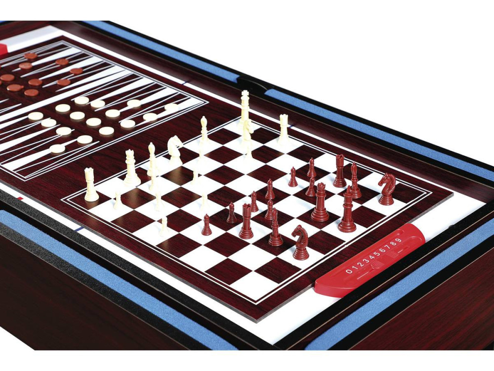 Speeltafel 9 in 1 voetbaltafel pool - 112 x 58 x 79 cm